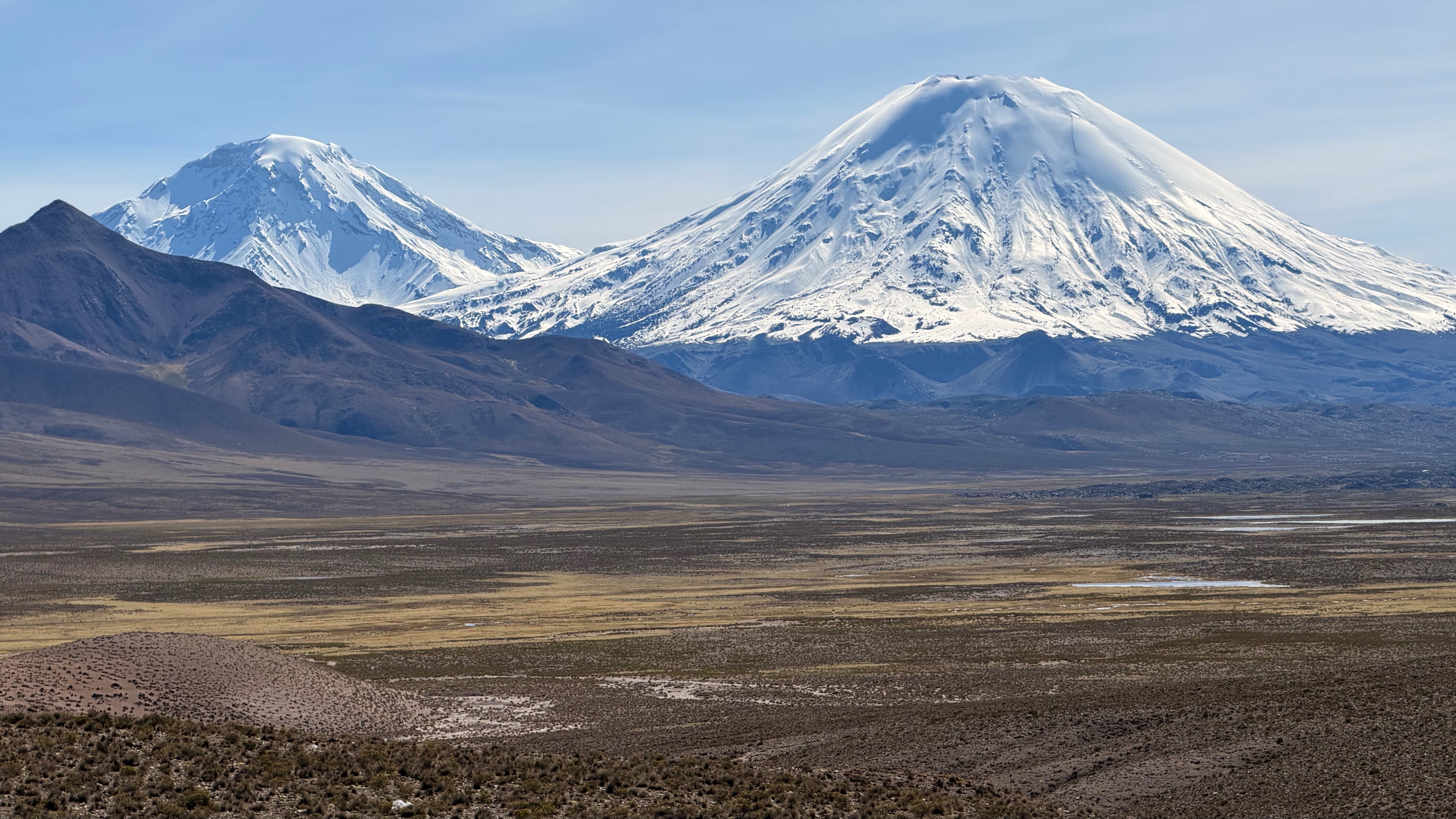 Volcans Pomerape et Parinacota